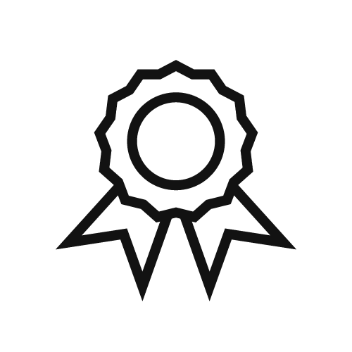 Award ribbon.